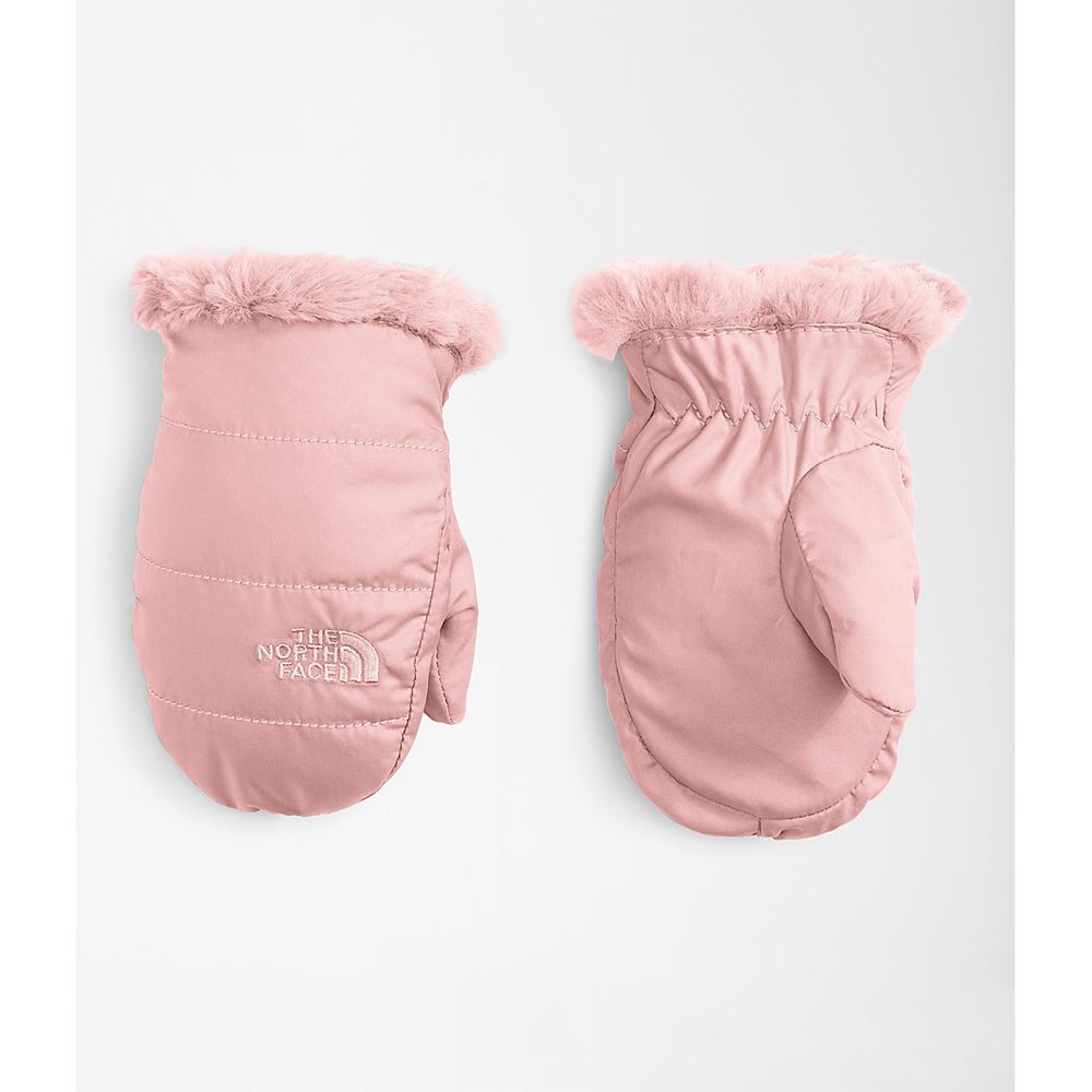 The North Face Mittens Infant Australia - The North Face Littles Mossbud Swirl Rose (AMN-392481)